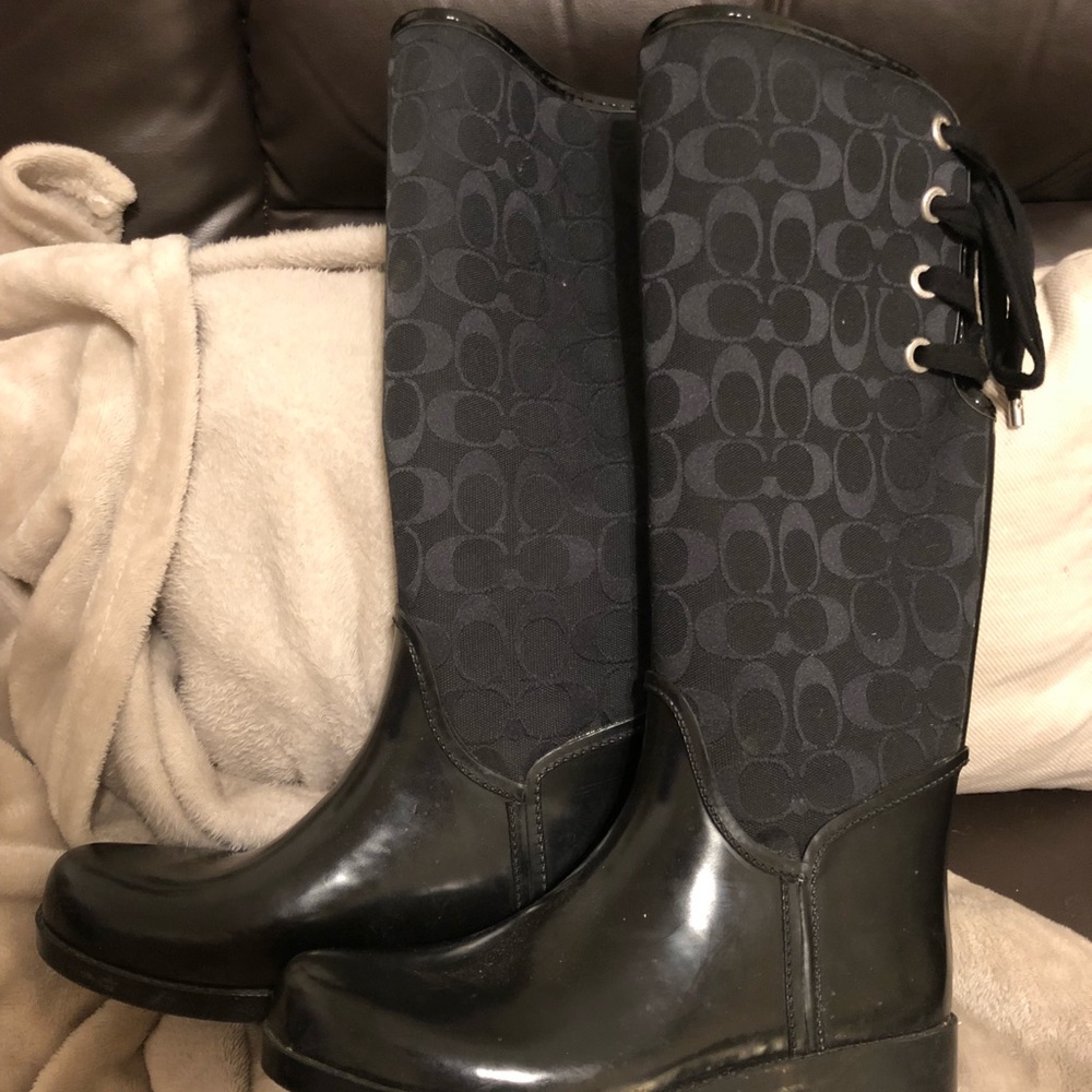 Authentic Coach Rainboots